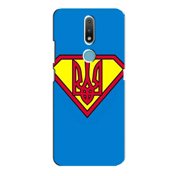 Чехол с рисунком «Super - Герб» для Nokia 2.4 Чехол с рисунком «Super - Герб» для Nokia 2.4