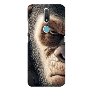Чехол с рисунком «Суровый» для Nokia 2.4