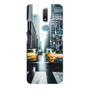 Силиконовый бампер (Работники) на Nokia 2.4 (Такси)