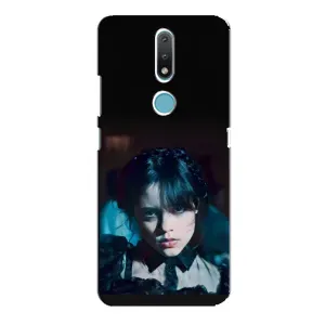 Чехлы с принтом Уэнсдей на Nokia 2.4 (Танец Уэнсдей)
