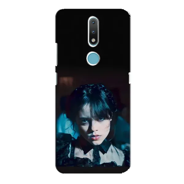 Чехол с рисунком «Танец Уэнсдей» для Nokia 2.4 Чехол с рисунком «Танец Уэнсдей» для Nokia 2.4