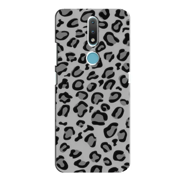 Чехол с рисунком «Темный леопрад» для Nokia 2.4 Чехол с рисунком «Темный леопрад» для Nokia 2.4