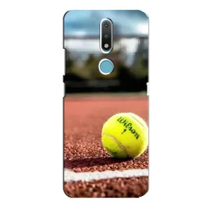 Чехлы с принтом Спортивная тематика для Nokia 2.4 (Теннисный корт)