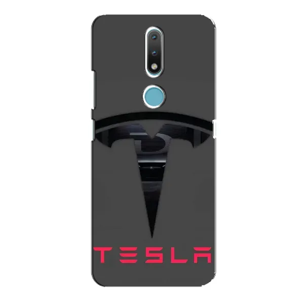 Чехол с рисунком «Logo TESLA» для Nokia 2.4 Чехол с рисунком «Logo TESLA» для Nokia 2.4