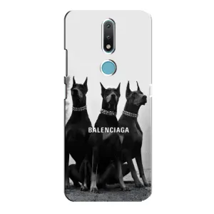 Чехол с рисунком «Три добермана» для Nokia 2.4