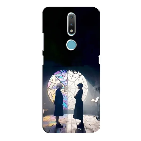 Чехол с рисунком «Уэнсдей и Энди» для Nokia 2.4 Чехол с рисунком «Уэнсдей и Энди» для Nokia 2.4