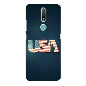 Чохол Прапор USA для Nokia 2.4