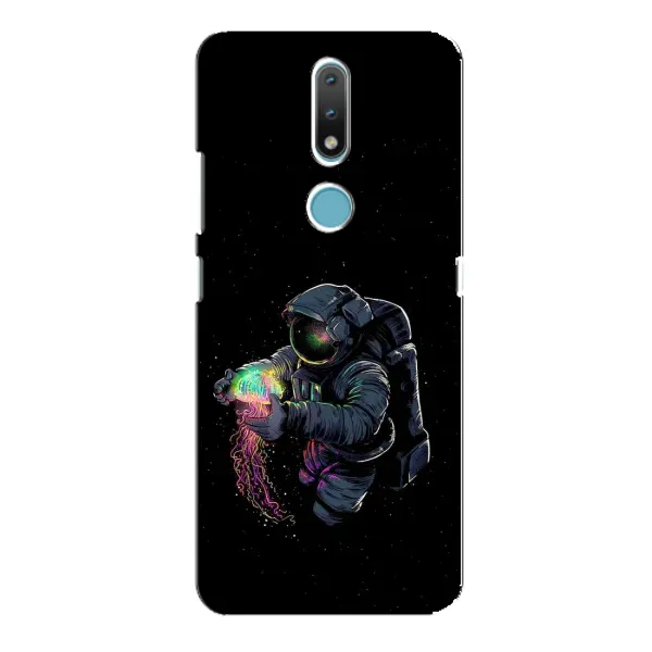 Чехол с рисунком «В руках земля» для Nokia 2.4 Чехол с рисунком «В руках земля» для Nokia 2.4