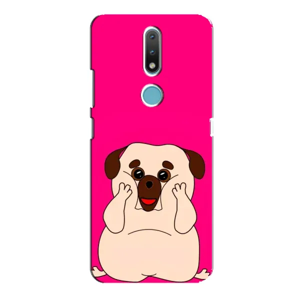Чехол с рисунком «Веселый Мопсик» для Nokia 2.4 Чехол с рисунком «Веселый Мопсик» для Nokia 2.4