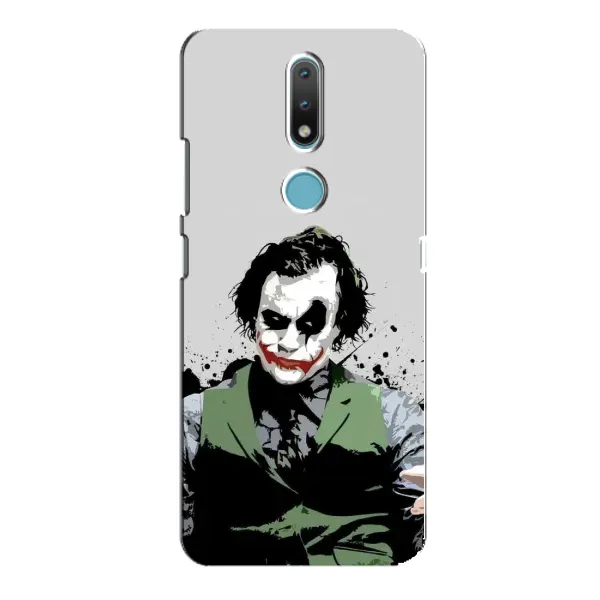 Чехол с рисунком «Взгляд Джокера» для Nokia 2.4 Чехол с рисунком «Взгляд Джокера» для Nokia 2.4