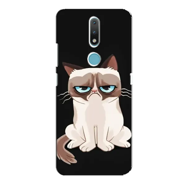 Чехол с рисунком «Взгляд кота» для Nokia 2.4 Чехол с рисунком «Взгляд кота» для Nokia 2.4