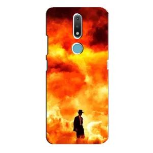 Чехол Оппенгеймер / Oppenheimer на Nokia 2.4 (Взрыв)