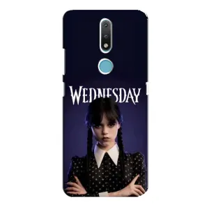 Чехлы с принтом Уэнсдей на Nokia 2.4 (Wednesdey)