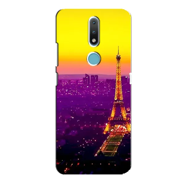 Чехол с рисунком «Яркая башня» для Nokia 2.4 Чехол с рисунком «Яркая башня» для Nokia 2.4