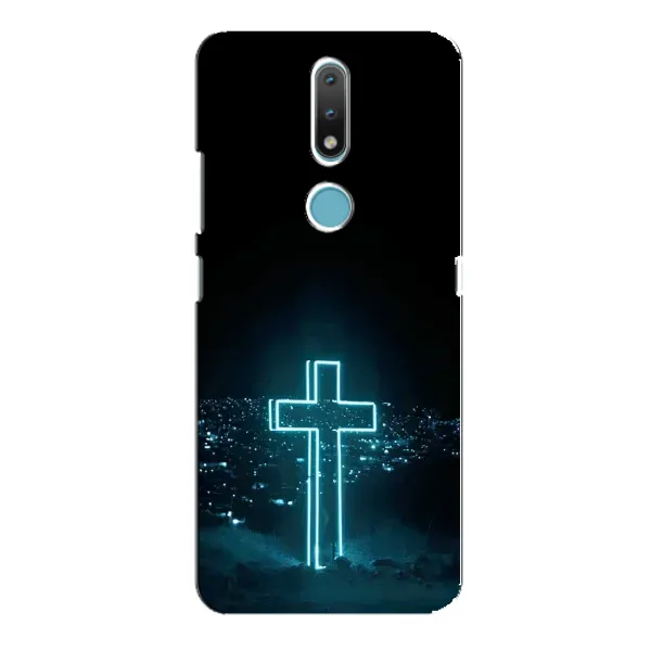 Чехол с рисунком «Яркий Крест» для Nokia 2.4 Чехол с рисунком «Яркий Крест» для Nokia 2.4