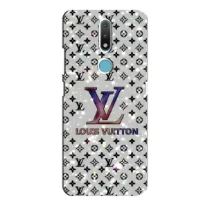 Чехол Стиль Louis Vuitton на Nokia 2.4 (Яркий LV)