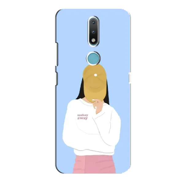 Чехол с рисунком «Желтая кепка» для Nokia 2.4 Чехол с рисунком «Желтая кепка» для Nokia 2.4
