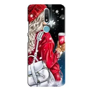 Чохли на Новий Рік Nokia 2.4 (Зима прийшла)