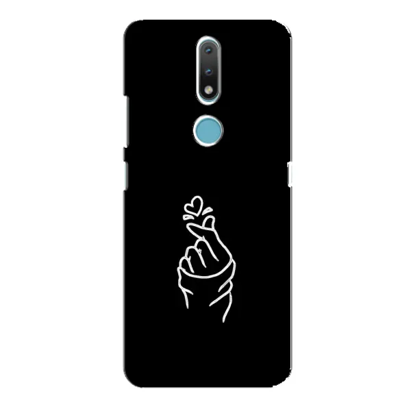 Чохол з малюнком «Знак Сердечка» для Nokia 2.4 Чохол з малюнком «Знак Сердечка» для Nokia 2.4