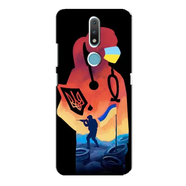 Чехол с рисунком «ЗСУ Врач» для Nokia 2.4