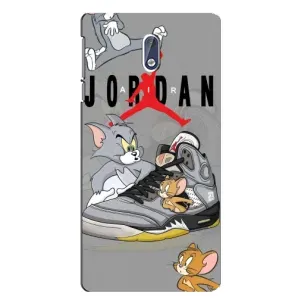 Силиконовый Чехол Nike Air Jordan на Нокиа 3.1 (Air Jordan)