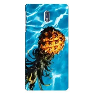 Чохол з зображенням смачної їжі для Nokia 3.1 (Ананас)