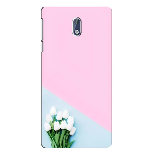 Чехол с рисунком «Белые тюльпаны» для Nokia 3.1 Чехол с рисунком «Белые тюльпаны» для Nokia 3.1