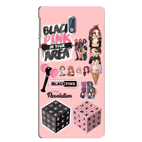 Чохол з малюнком «BLACK PINK колаж» для Nokia 3.1 Чохол з малюнком «BLACK PINK колаж» для Nokia 3.1