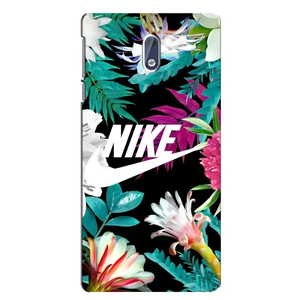 Чехол с рисунком «Цветочный Nike» для Nokia 3.1 Чехол с рисунком «Цветочный Nike» для Nokia 3.1