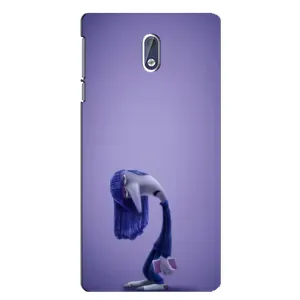 Чехол Головоломка для Nokia 3.1 - (AlphaPrint) (Хандра)