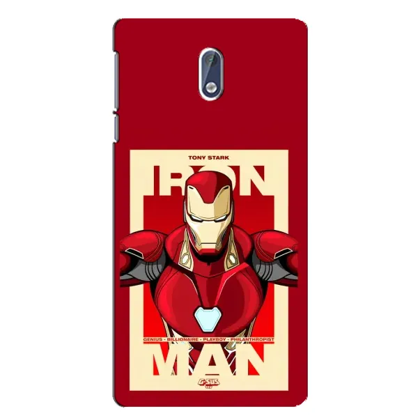 Чехол с рисунком «Iron man» для Nokia 3.1 Чехол с рисунком «Iron man» для Nokia 3.1