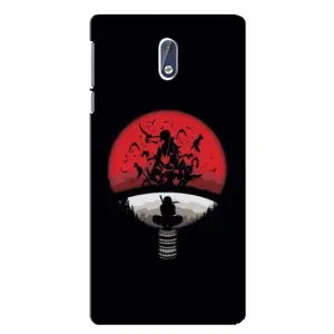 Чохли з принтом Ітачі Учіха на Nokia 3.1 (Ітачі на чорному)