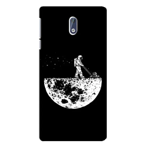 Чехол с рисунком «Космонавт» для Nokia 3.1