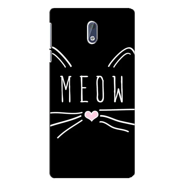 Чехол с рисунком «КОТИК MEOW» для Nokia 3.1 Чехол с рисунком «КОТИК MEOW» для Nokia 3.1