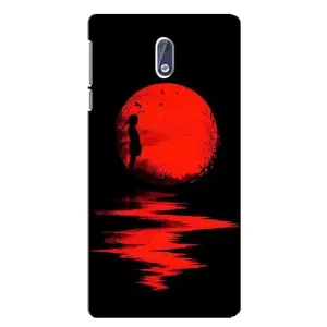 Літній Чохол на Nokia 3.1 (Червоний Захід сонця)