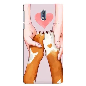 Чохол (ТПУ) Милі песики для Nokia 3.1 (Любов до собак)