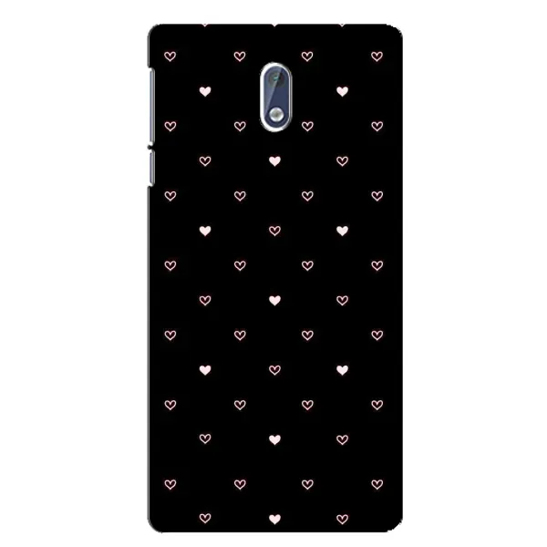 Чехол с рисунком «Маленькие сердечки» для Nokia 3.1 Чехол с рисунком «Маленькие сердечки» для Nokia 3.1