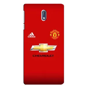 Силиконовые Чехлы принт Футбол на Nokia 3.1 (Man United)