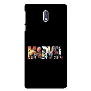 Силиконовый Чехол для Nokia 3.1 (MARVEL)