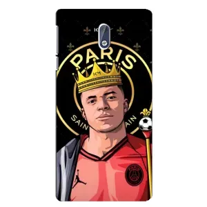 Чохол (TPU) з Футболістом на Nokia 3.1 (Mbappe King)