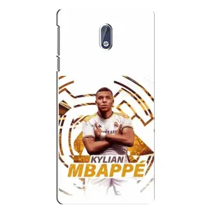 Чохол (TPU) з Футболістом на Nokia 3.1 (Мбаппе Реал)