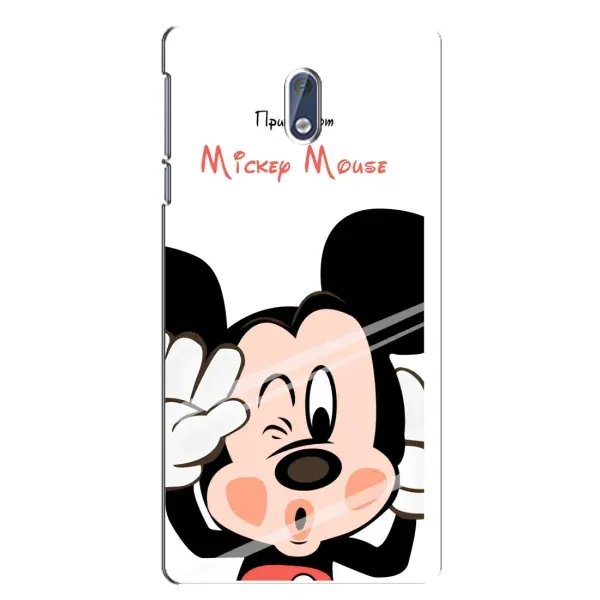 Чехол с рисунком «Mickey Mouse» для Nokia 3.1 Чехол с рисунком «Mickey Mouse» для Nokia 3.1