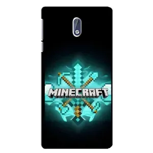 Чехол майнкрафт для Nokia 3.1 (MineCraft 2)