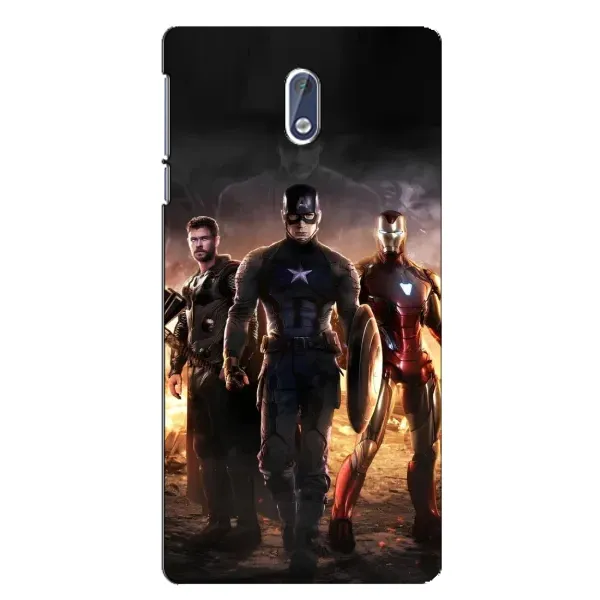 Чехол с рисунком «Мстители» для Nokia 3.1