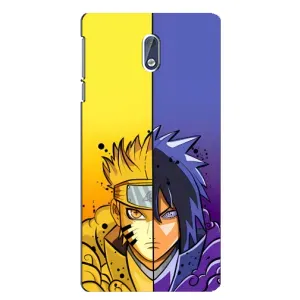 Купить Чохли на телефон з принтом Anime для Nokia 3.1 (Naruto Vs Sasuke)