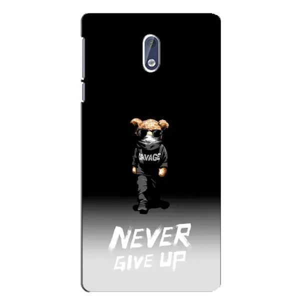 Чехол с рисунком «Never» для Nokia 3.1 Чехол с рисунком «Never» для Nokia 3.1