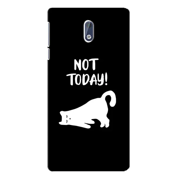 Чехол с рисунком «Not Today» для Nokia 3.1 Чехол с рисунком «Not Today» для Nokia 3.1