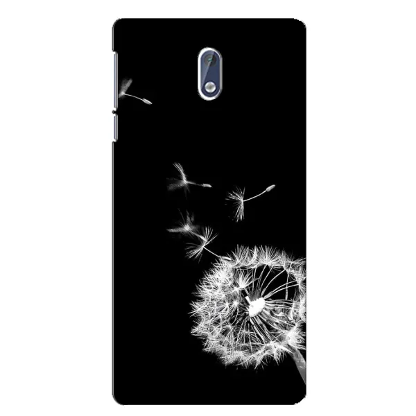 Чехол с рисунком «Одуванчик на чёрном» для Nokia 3.1 Чехол с рисунком «Одуванчик на чёрном» для Nokia 3.1