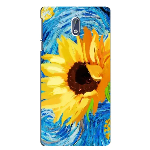 Чехол с рисунком «Подсолнух цветок» для Nokia 3.1 Чехол с рисунком «Подсолнух цветок» для Nokia 3.1