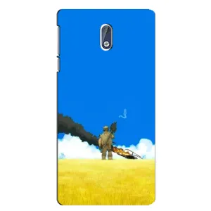 Чехлы на военную тематику для Nokia 3.1 (Попадание)
